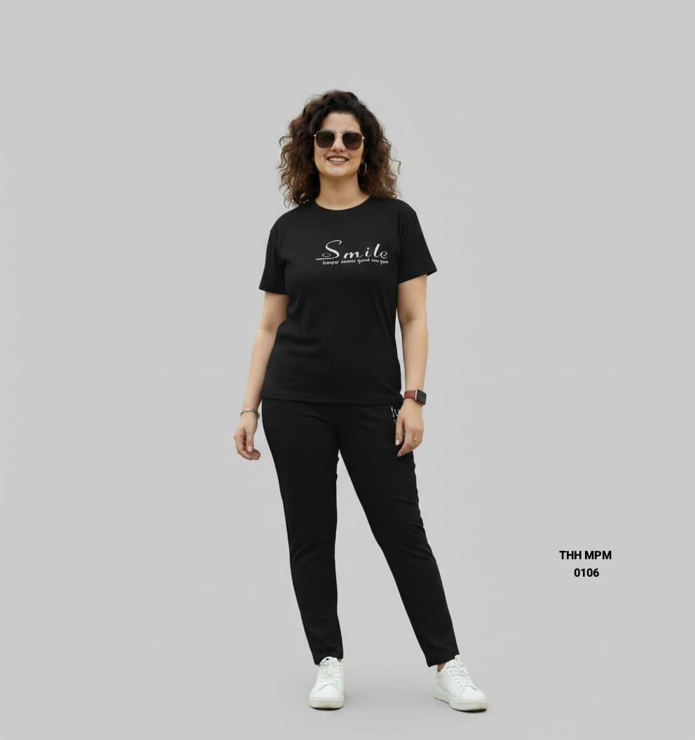 Printed Top & Pant Night wear Set